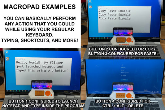 FlipBoard MacroPad Keyboard for Flipper Zero