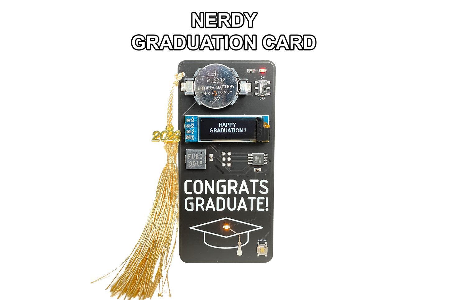 Nerdy Graduation Card